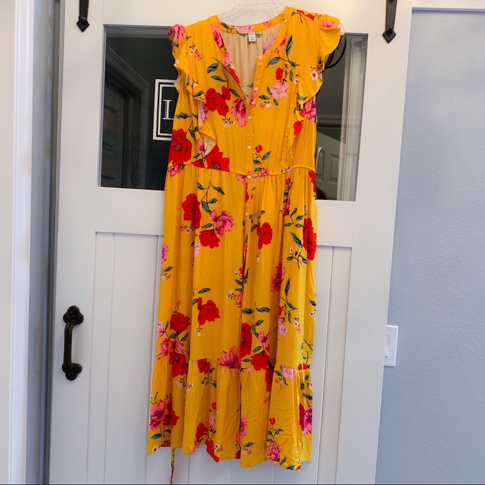 Old Navy Plus Size 2X Floral Dress